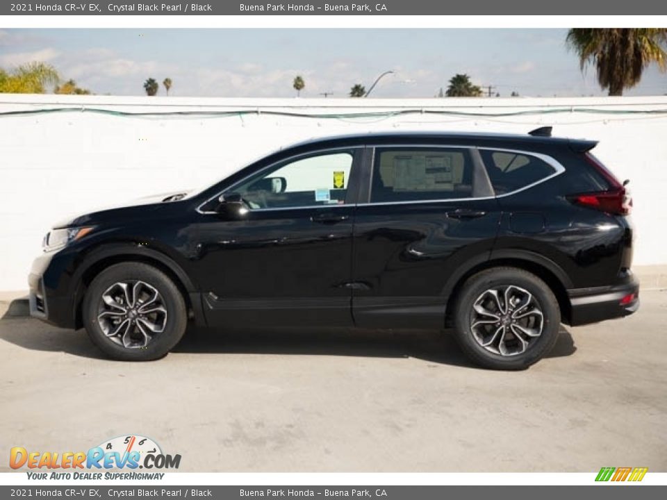 2021 Honda CR-V EX Crystal Black Pearl / Black Photo #4