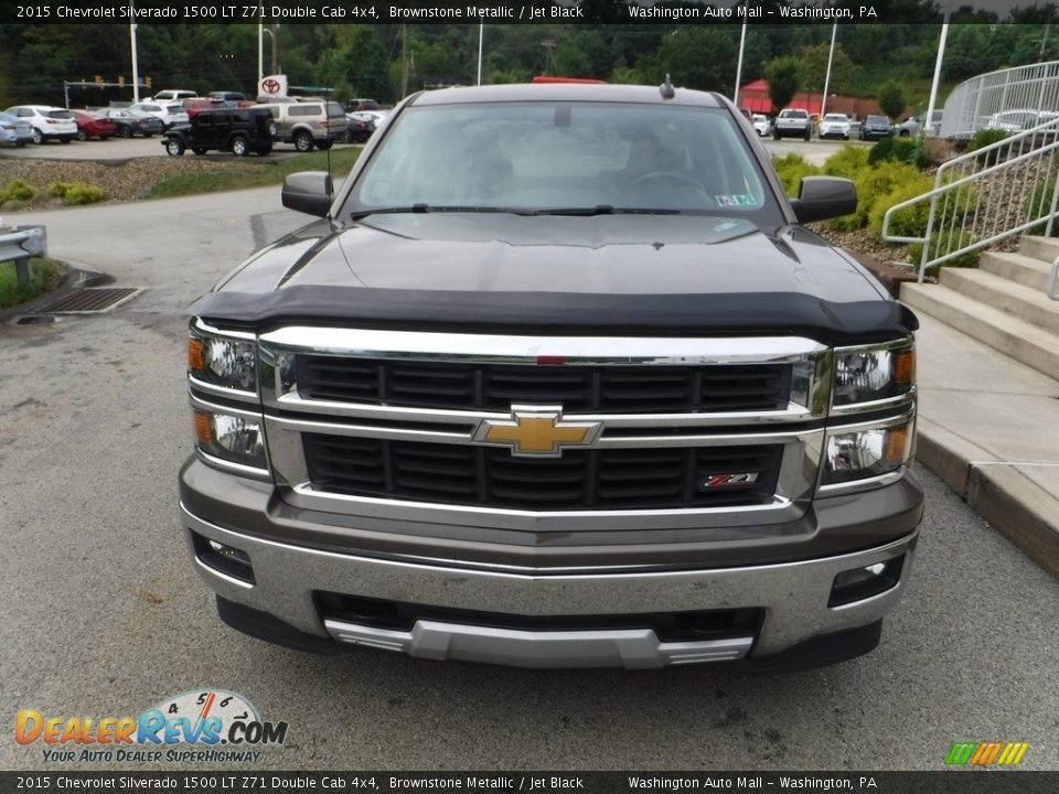 2015 Chevrolet Silverado 1500 LT Z71 Double Cab 4x4 Brownstone Metallic / Jet Black Photo #13