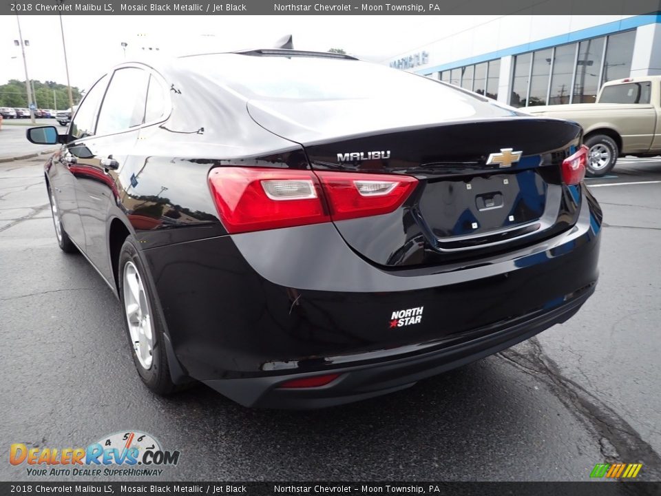 2018 Chevrolet Malibu LS Mosaic Black Metallic / Jet Black Photo #5