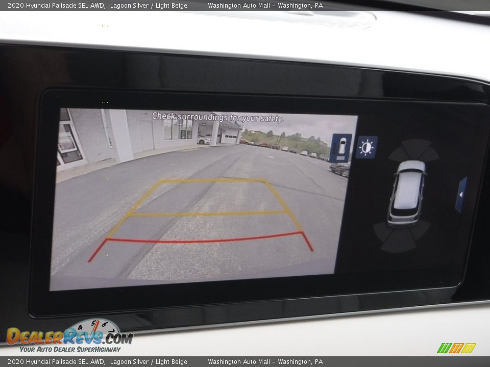 2020 Hyundai Palisade SEL AWD Lagoon Silver / Light Beige Photo #22