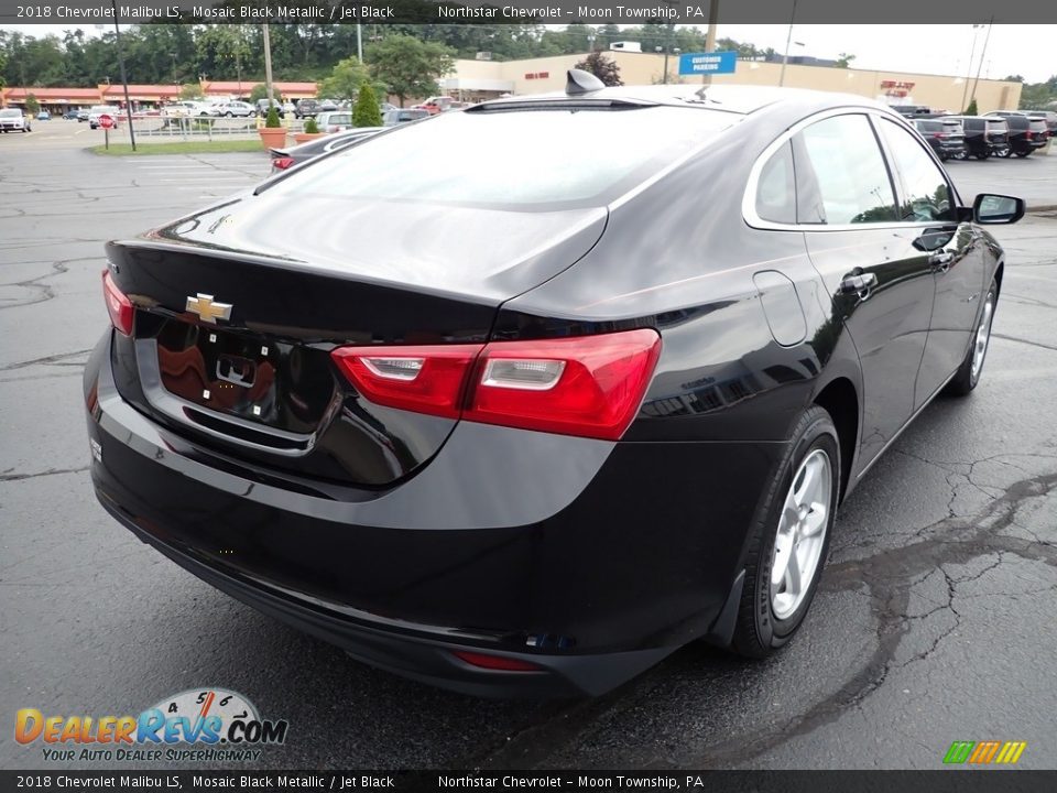 2018 Chevrolet Malibu LS Mosaic Black Metallic / Jet Black Photo #8