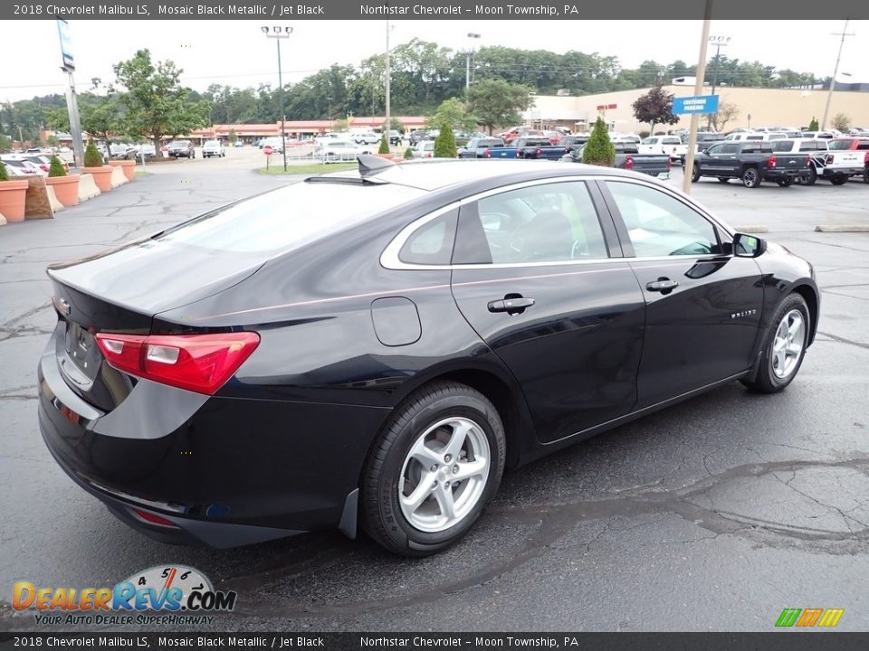 2018 Chevrolet Malibu LS Mosaic Black Metallic / Jet Black Photo #9