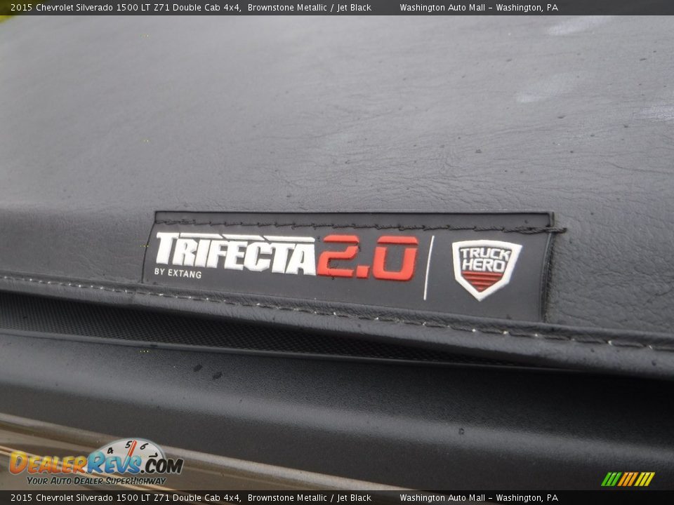 2015 Chevrolet Silverado 1500 LT Z71 Double Cab 4x4 Brownstone Metallic / Jet Black Photo #20