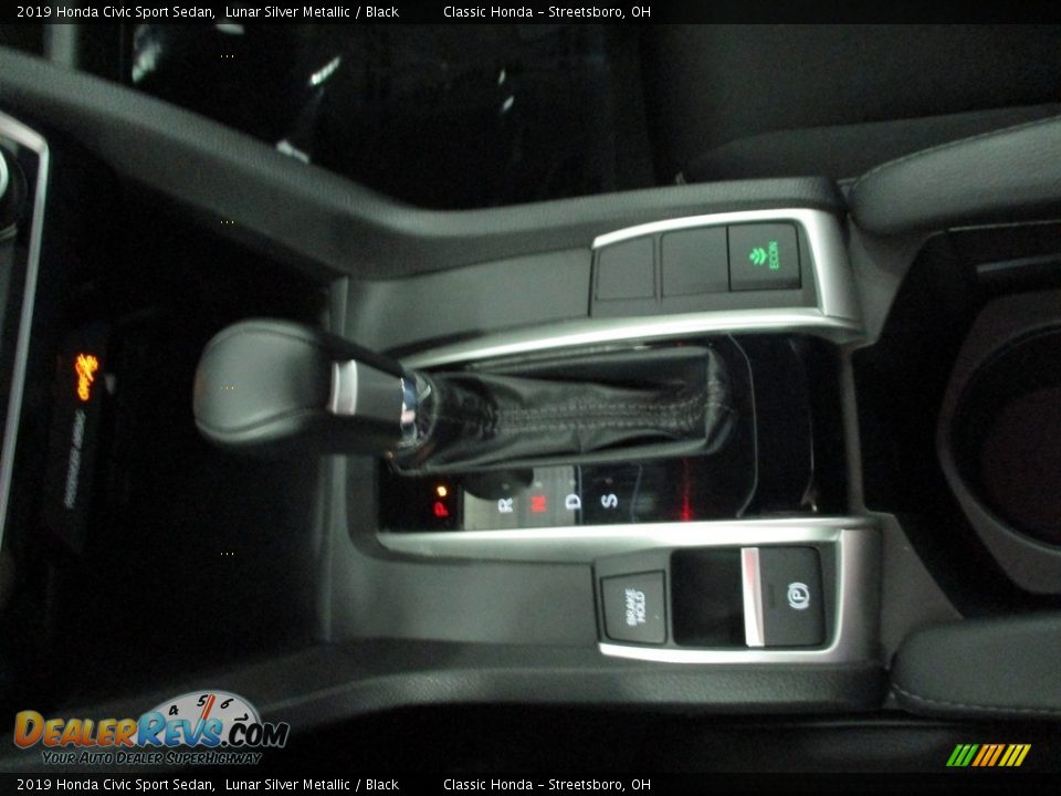 2019 Honda Civic Sport Sedan Lunar Silver Metallic / Black Photo #33