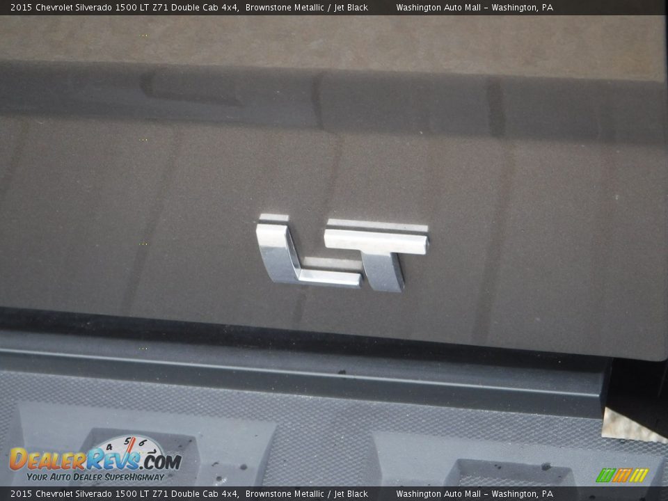 2015 Chevrolet Silverado 1500 LT Z71 Double Cab 4x4 Brownstone Metallic / Jet Black Photo #21