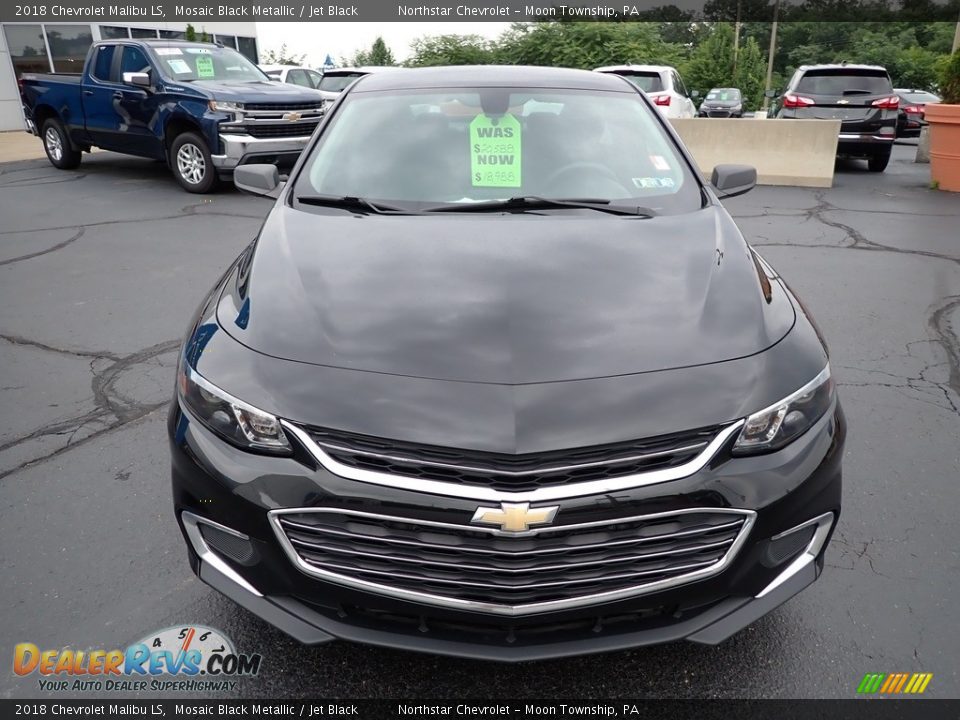 2018 Chevrolet Malibu LS Mosaic Black Metallic / Jet Black Photo #13