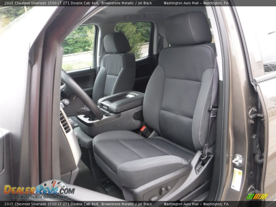 2015 Chevrolet Silverado 1500 LT Z71 Double Cab 4x4 Brownstone Metallic / Jet Black Photo #25