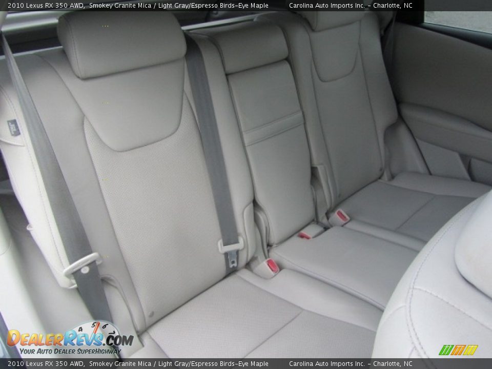 2010 Lexus RX 350 AWD Smokey Granite Mica / Light Gray/Espresso Birds-Eye Maple Photo #24