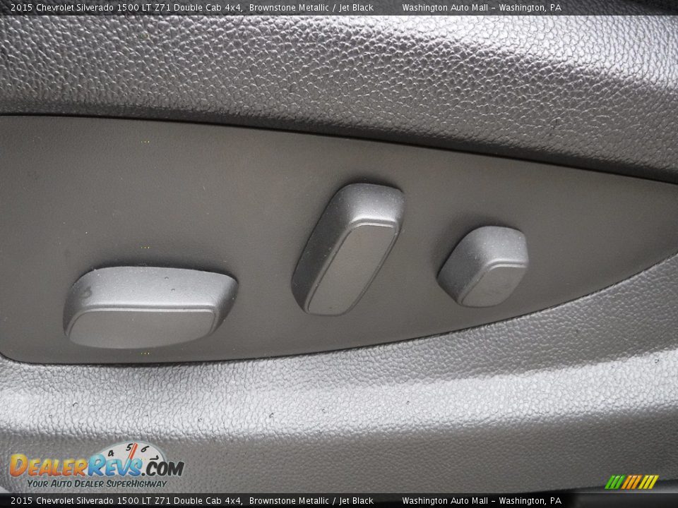 2015 Chevrolet Silverado 1500 LT Z71 Double Cab 4x4 Brownstone Metallic / Jet Black Photo #26