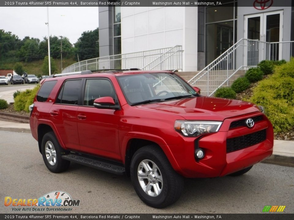 2019 Toyota 4Runner SR5 Premium 4x4 Barcelona Red Metallic / Graphite Photo #1