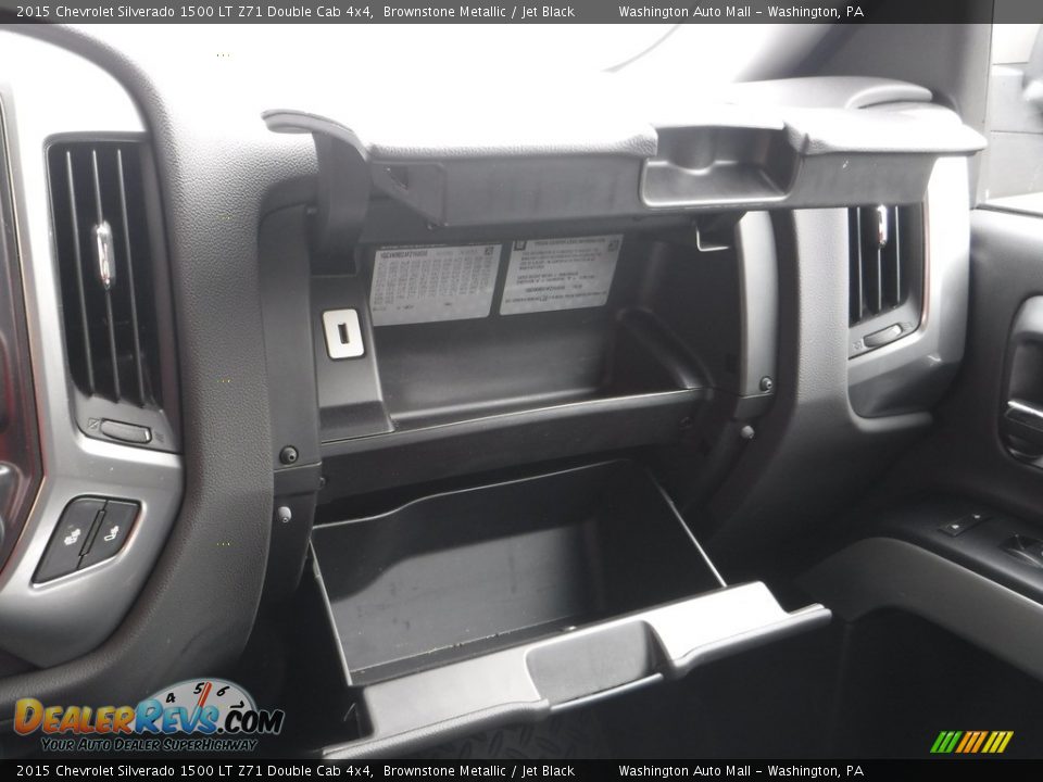 2015 Chevrolet Silverado 1500 LT Z71 Double Cab 4x4 Brownstone Metallic / Jet Black Photo #30