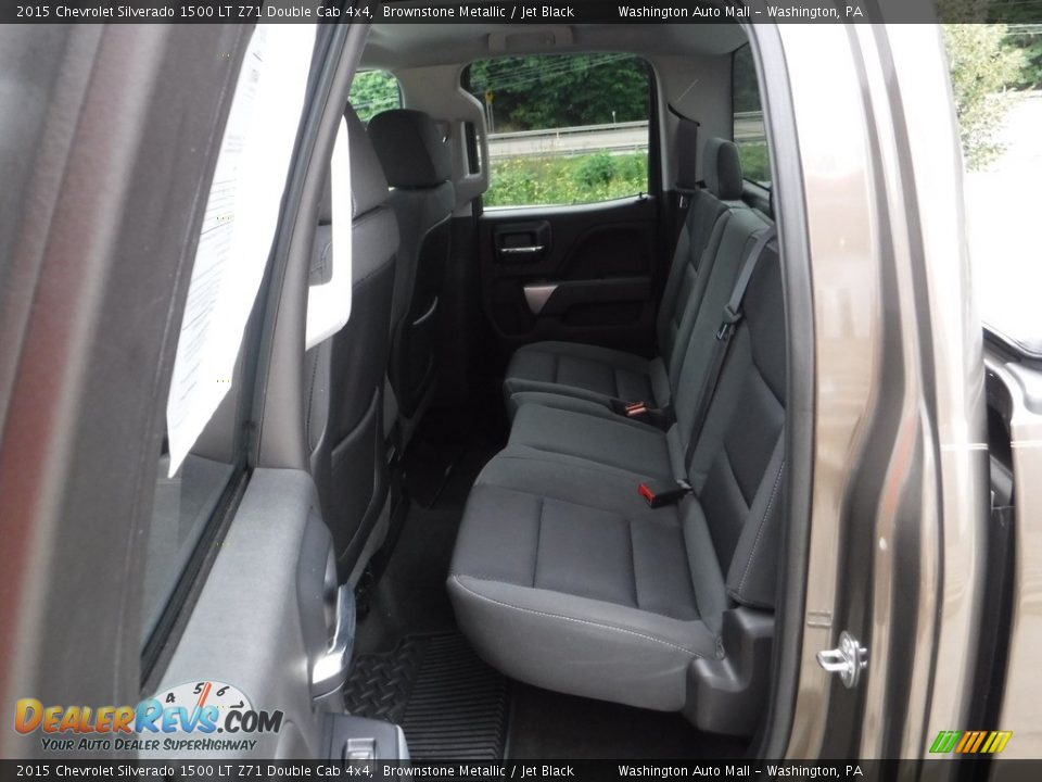 2015 Chevrolet Silverado 1500 LT Z71 Double Cab 4x4 Brownstone Metallic / Jet Black Photo #31