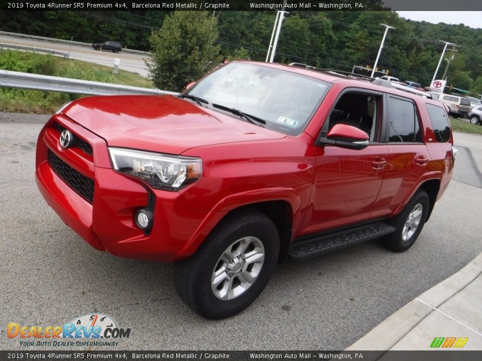 2019 Toyota 4Runner SR5 Premium 4x4 Barcelona Red Metallic / Graphite Photo #12