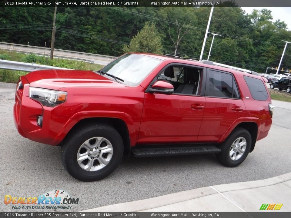 2019 Toyota 4Runner SR5 Premium 4x4 Barcelona Red Metallic / Graphite Photo #13