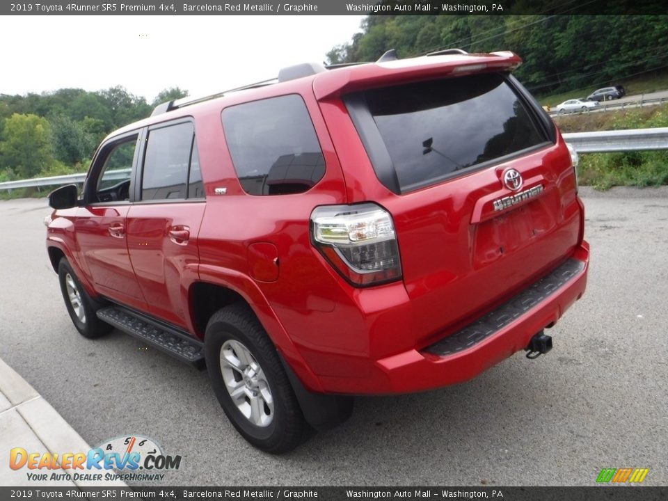 2019 Toyota 4Runner SR5 Premium 4x4 Barcelona Red Metallic / Graphite Photo #15