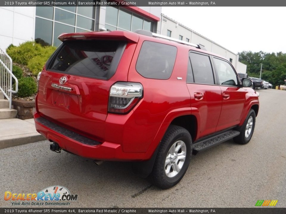 2019 Toyota 4Runner SR5 Premium 4x4 Barcelona Red Metallic / Graphite Photo #17