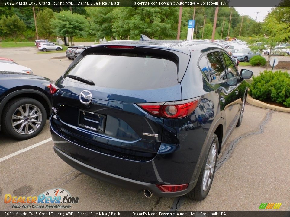 2021 Mazda CX-5 Grand Touring AWD Eternal Blue Mica / Black Photo #2