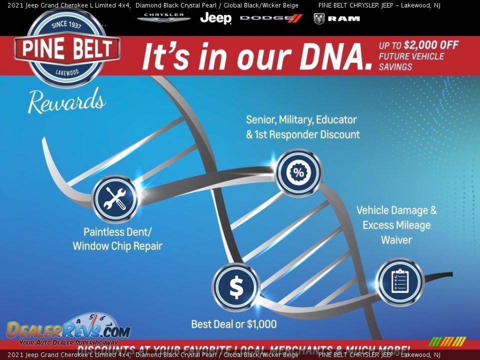 Dealer Info of 2021 Jeep Grand Cherokee L Limited 4x4 Photo #8