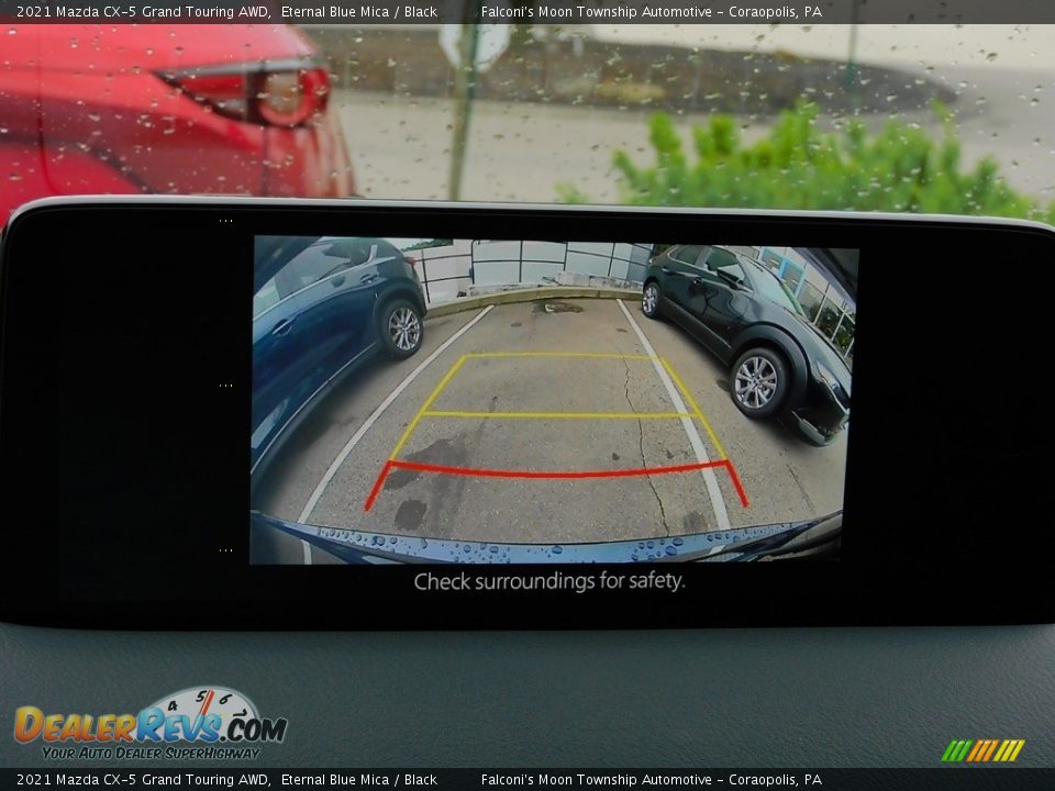 2021 Mazda CX-5 Grand Touring AWD Eternal Blue Mica / Black Photo #16