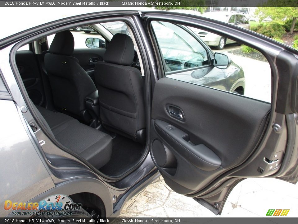 2018 Honda HR-V LX AWD Modern Steel Metallic / Black Photo #16
