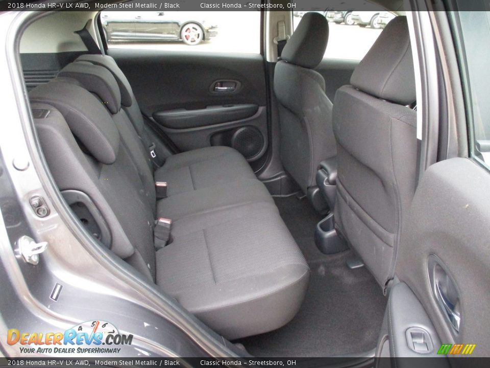 2018 Honda HR-V LX AWD Modern Steel Metallic / Black Photo #17