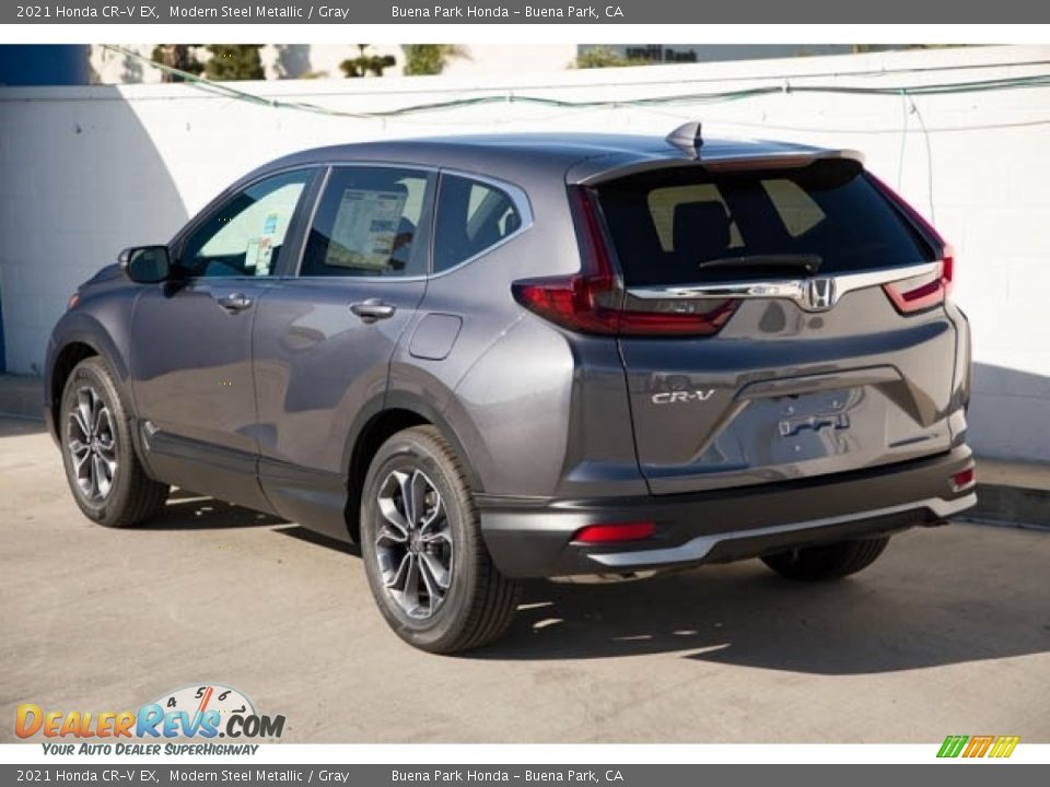 2021 Honda CR-V EX Modern Steel Metallic / Gray Photo #2