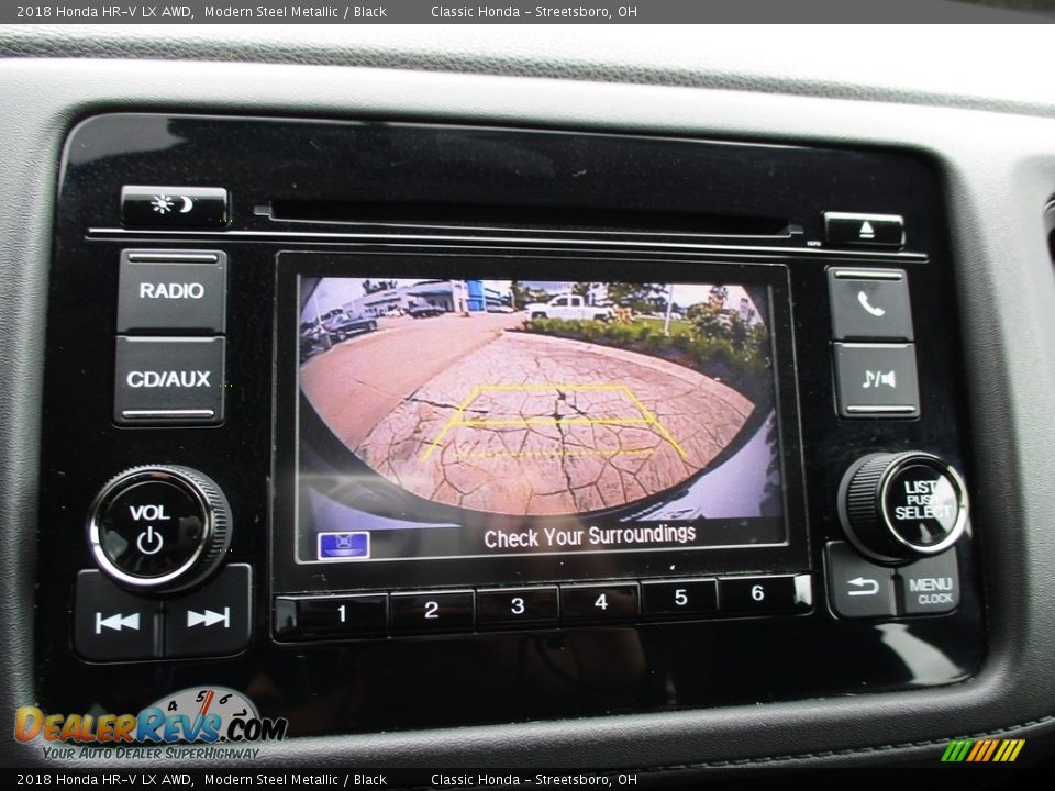 2018 Honda HR-V LX AWD Modern Steel Metallic / Black Photo #24