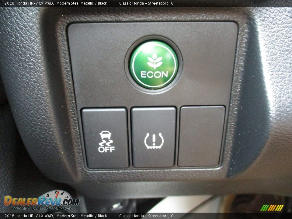 2018 Honda HR-V LX AWD Modern Steel Metallic / Black Photo #32