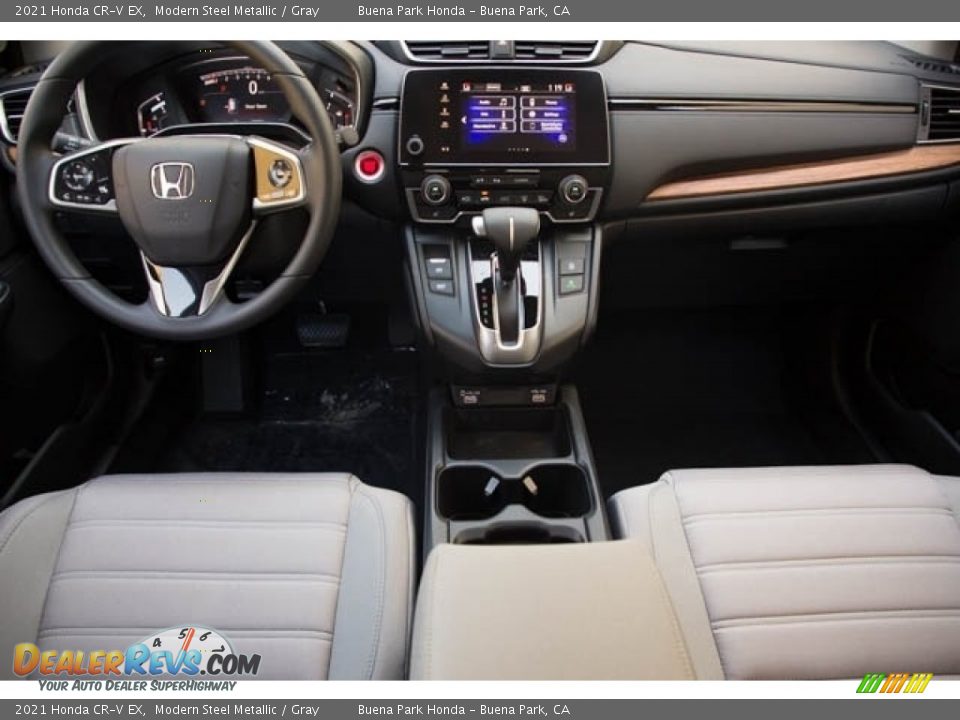 Dashboard of 2021 Honda CR-V EX Photo #15
