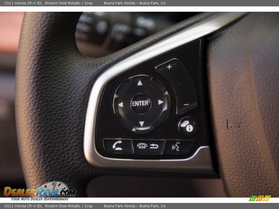2021 Honda CR-V EX Steering Wheel Photo #18