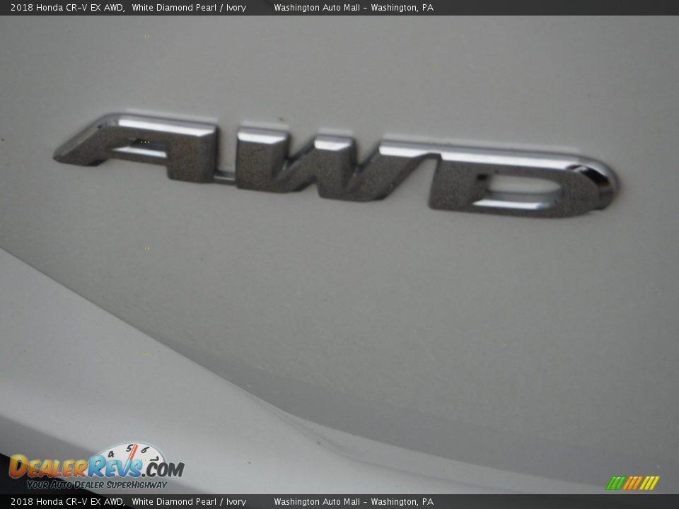 2018 Honda CR-V EX AWD White Diamond Pearl / Ivory Photo #11