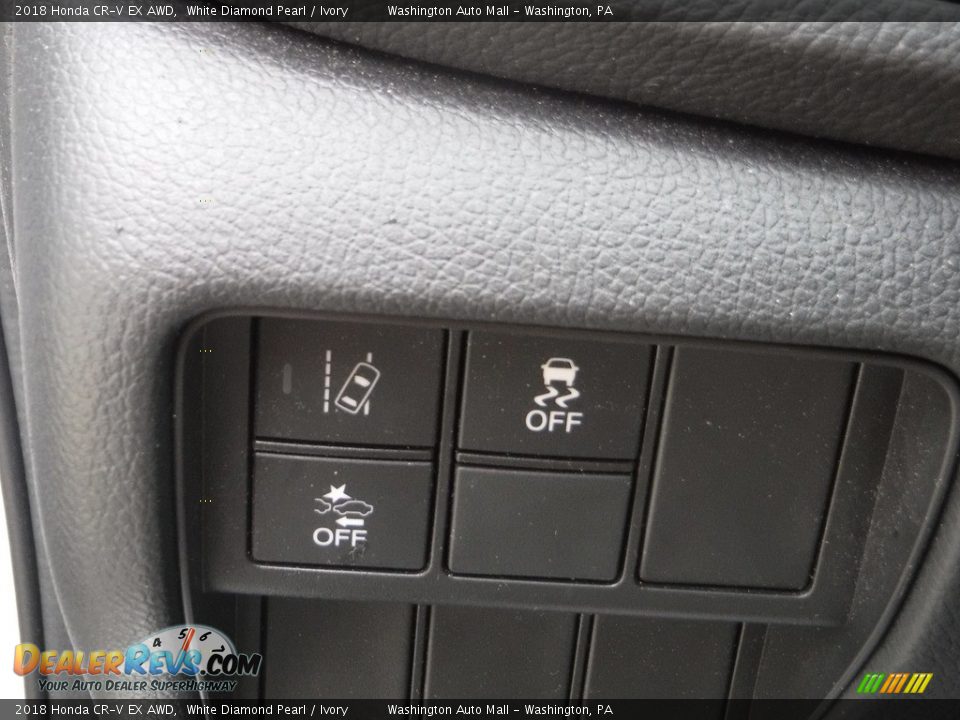 2018 Honda CR-V EX AWD White Diamond Pearl / Ivory Photo #14