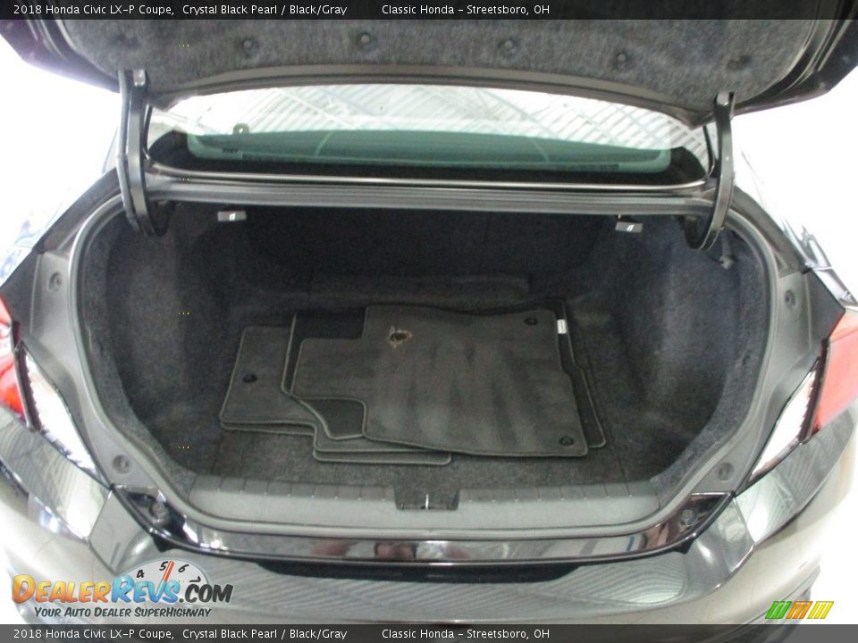 2018 Honda Civic LX-P Coupe Trunk Photo #11