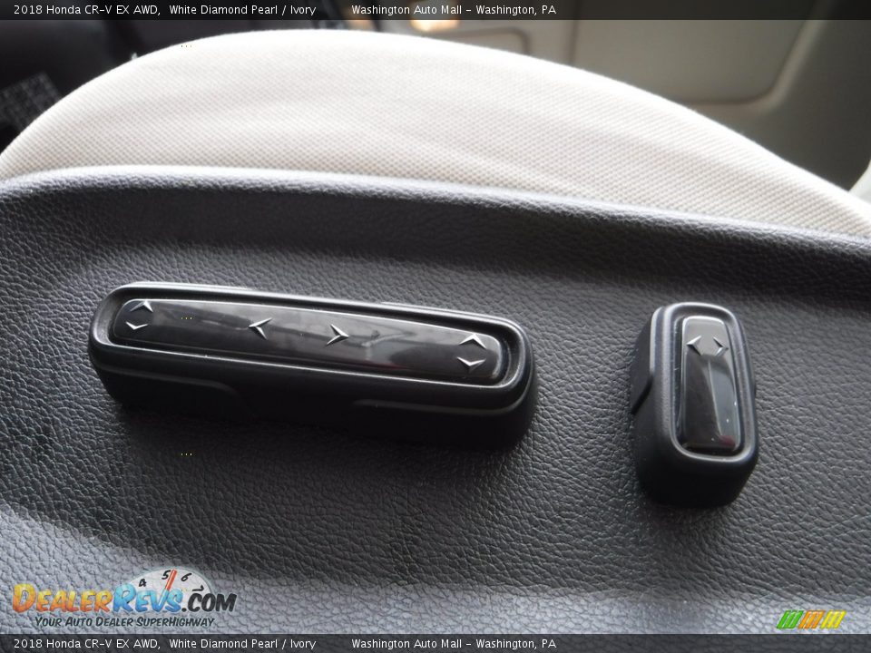 2018 Honda CR-V EX AWD White Diamond Pearl / Ivory Photo #17