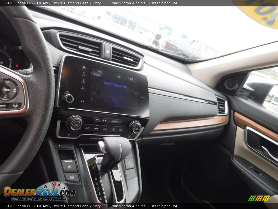 2018 Honda CR-V EX AWD White Diamond Pearl / Ivory Photo #18
