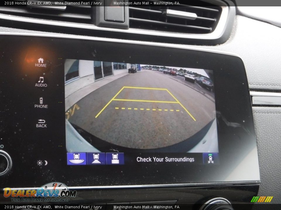2018 Honda CR-V EX AWD White Diamond Pearl / Ivory Photo #20