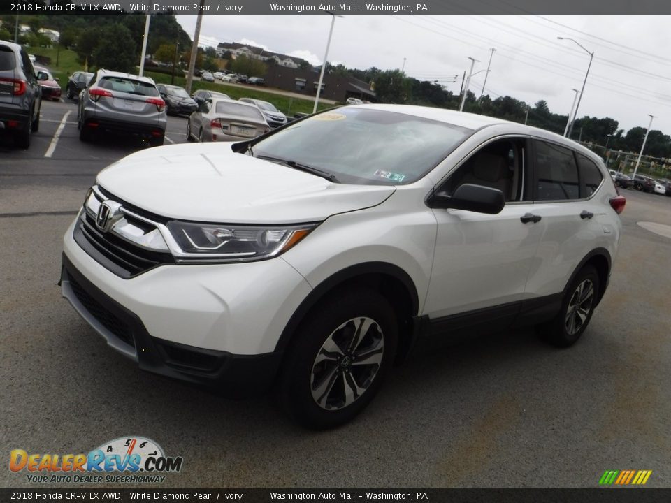 2018 Honda CR-V LX AWD White Diamond Pearl / Ivory Photo #5