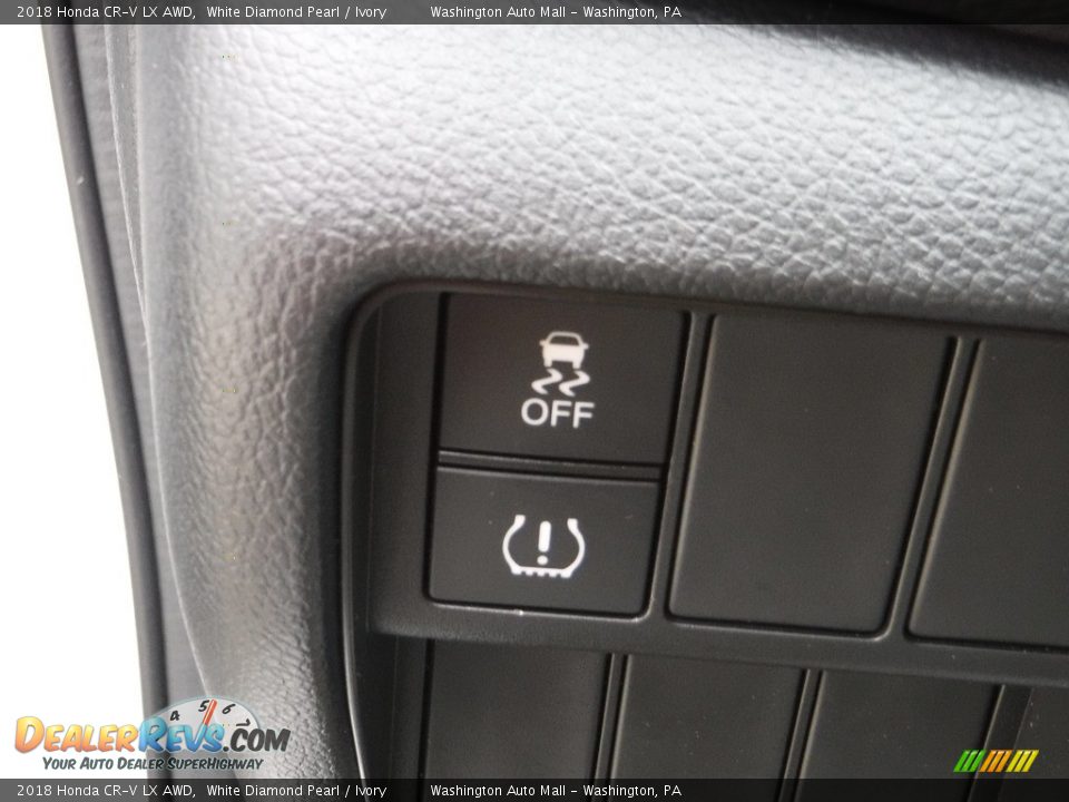 2018 Honda CR-V LX AWD White Diamond Pearl / Ivory Photo #12