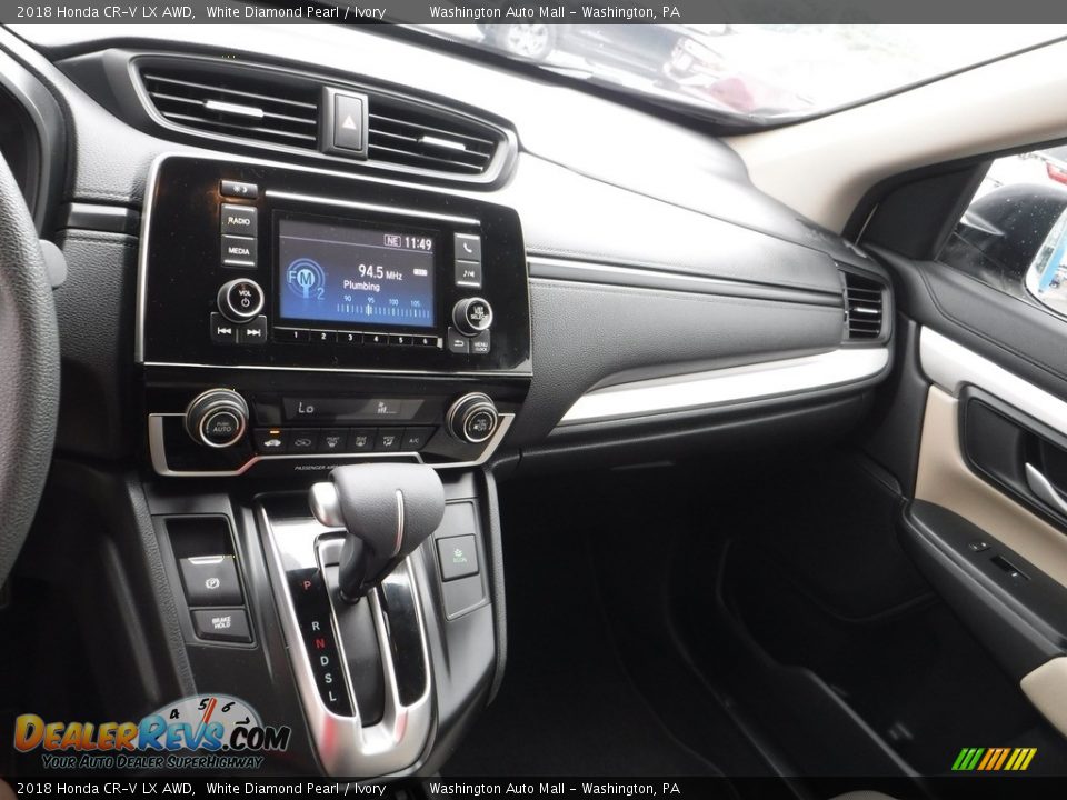 2018 Honda CR-V LX AWD White Diamond Pearl / Ivory Photo #16