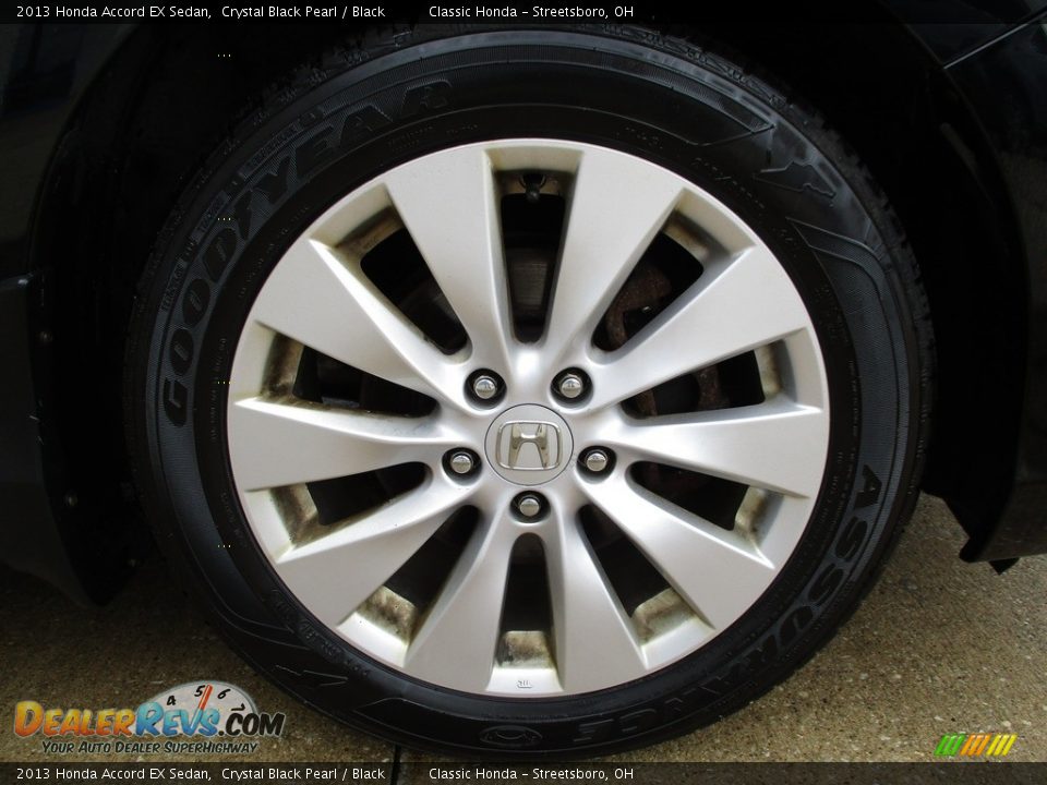 2013 Honda Accord EX Sedan Crystal Black Pearl / Black Photo #4