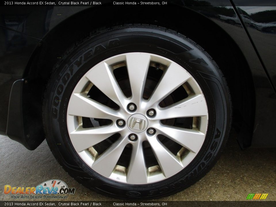 2013 Honda Accord EX Sedan Crystal Black Pearl / Black Photo #5