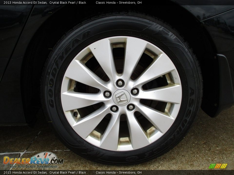 2013 Honda Accord EX Sedan Crystal Black Pearl / Black Photo #9