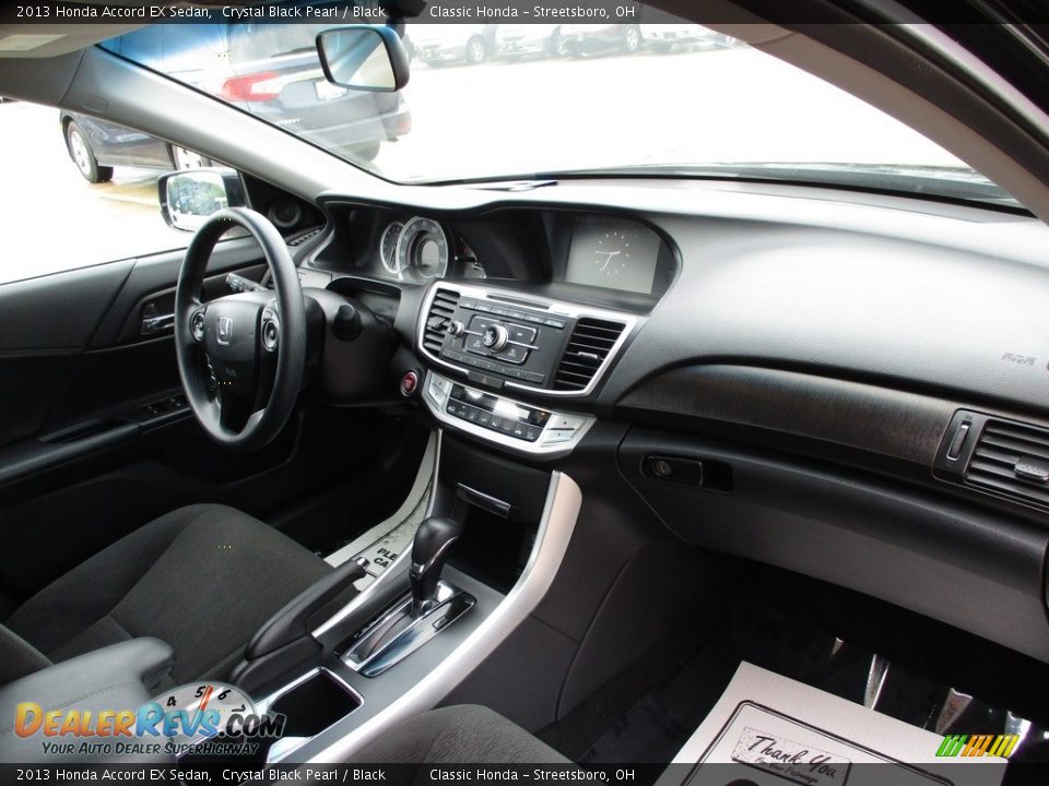 2013 Honda Accord EX Sedan Crystal Black Pearl / Black Photo #15