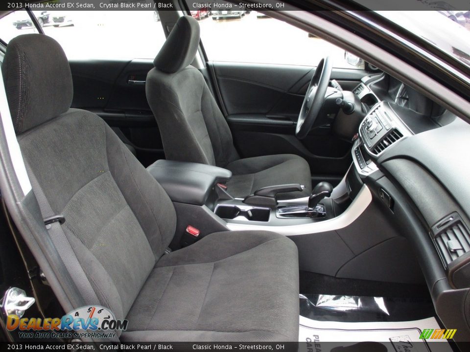 2013 Honda Accord EX Sedan Crystal Black Pearl / Black Photo #16