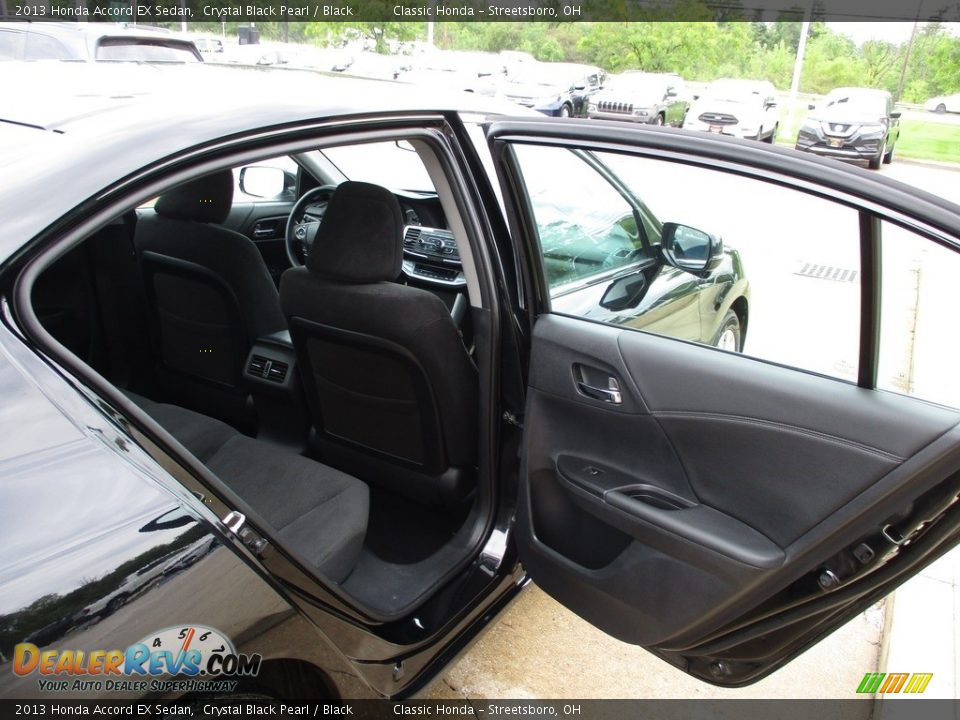 2013 Honda Accord EX Sedan Crystal Black Pearl / Black Photo #17