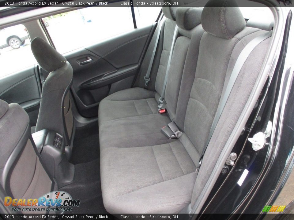 2013 Honda Accord EX Sedan Crystal Black Pearl / Black Photo #21