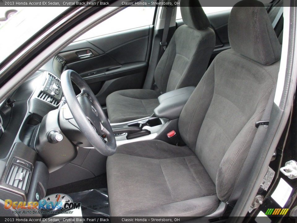 2013 Honda Accord EX Sedan Crystal Black Pearl / Black Photo #24
