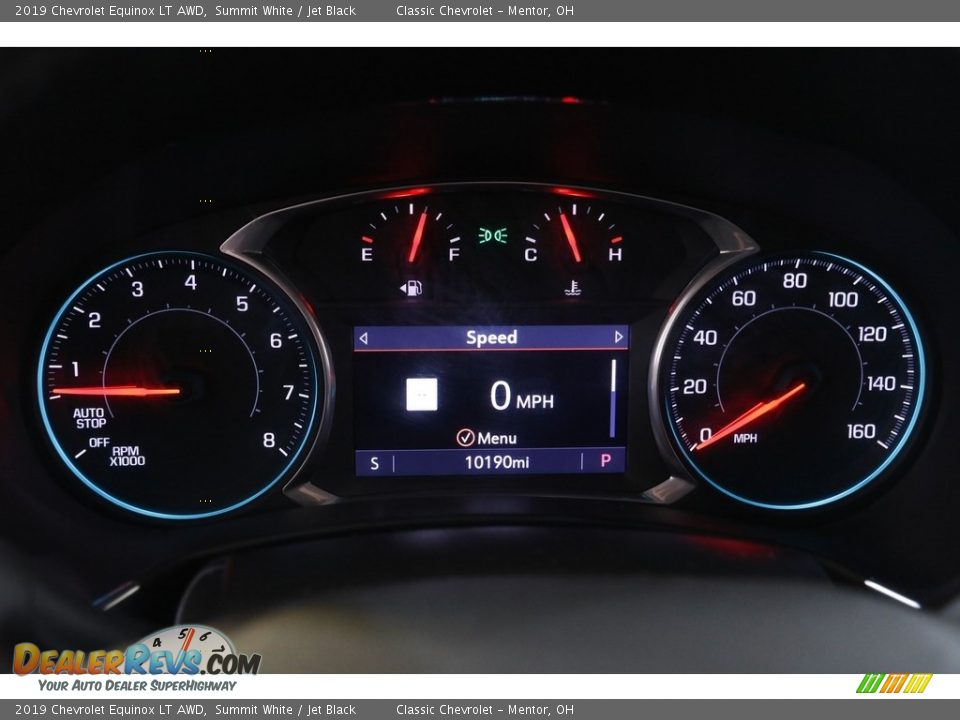 2019 Chevrolet Equinox LT AWD Summit White / Jet Black Photo #8