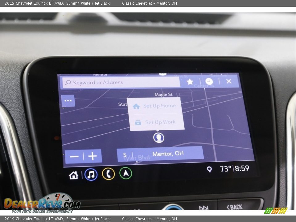 2019 Chevrolet Equinox LT AWD Summit White / Jet Black Photo #12