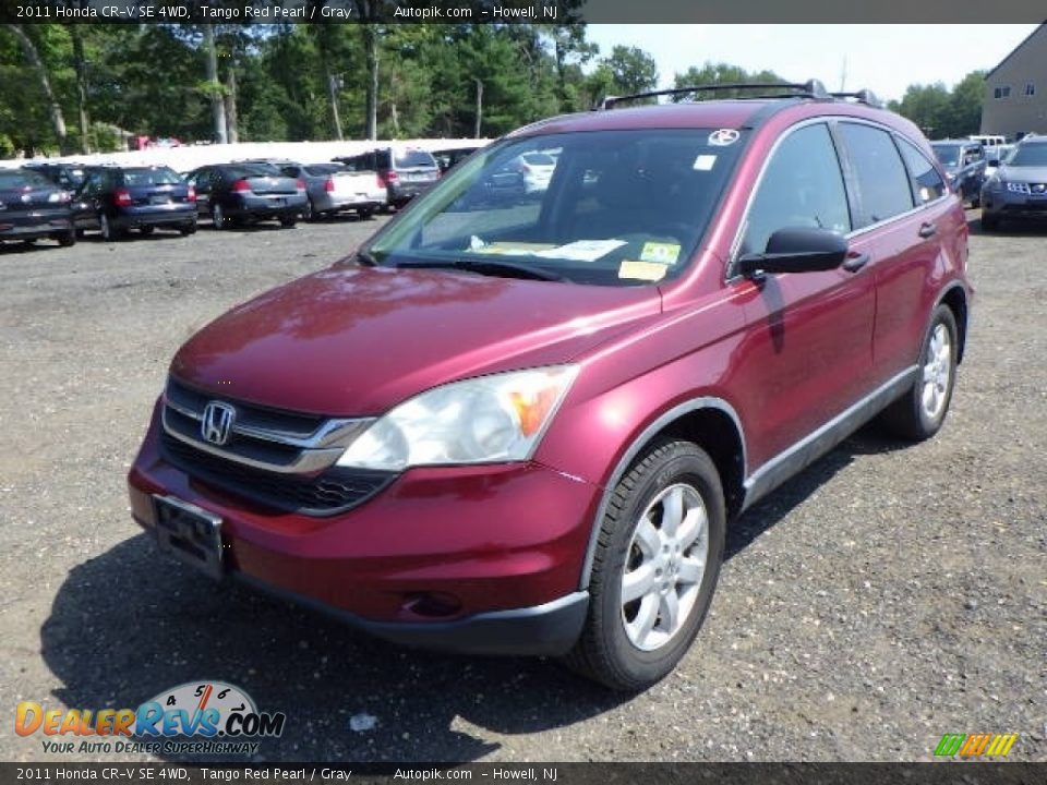 2011 Honda CR-V SE 4WD Tango Red Pearl / Gray Photo #1